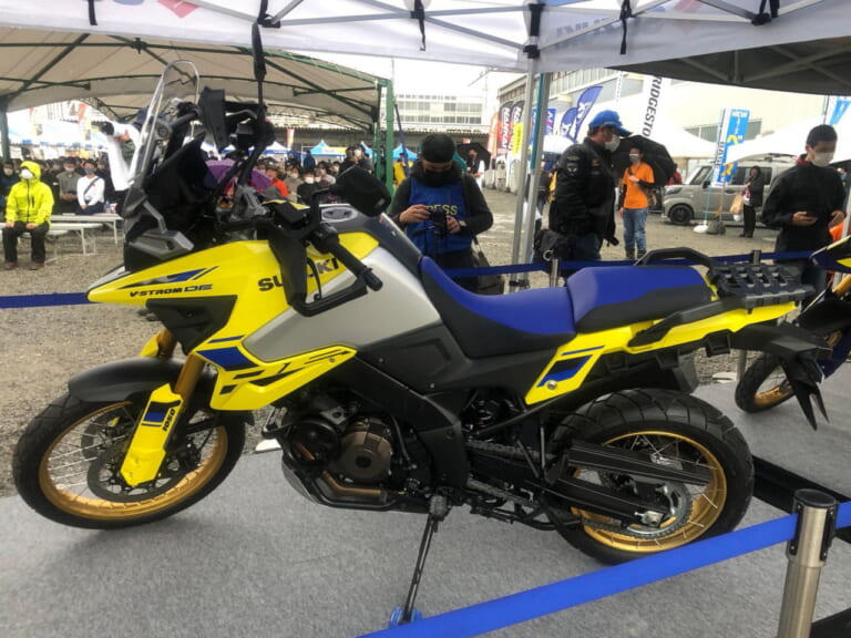スズキ|Vストローム1050DE|2023年モデル|【日本発売決定】スズキ「VストロームSX」「Vストローム800DE」「Vストローム1050DE」本社イベントでサプライズ!