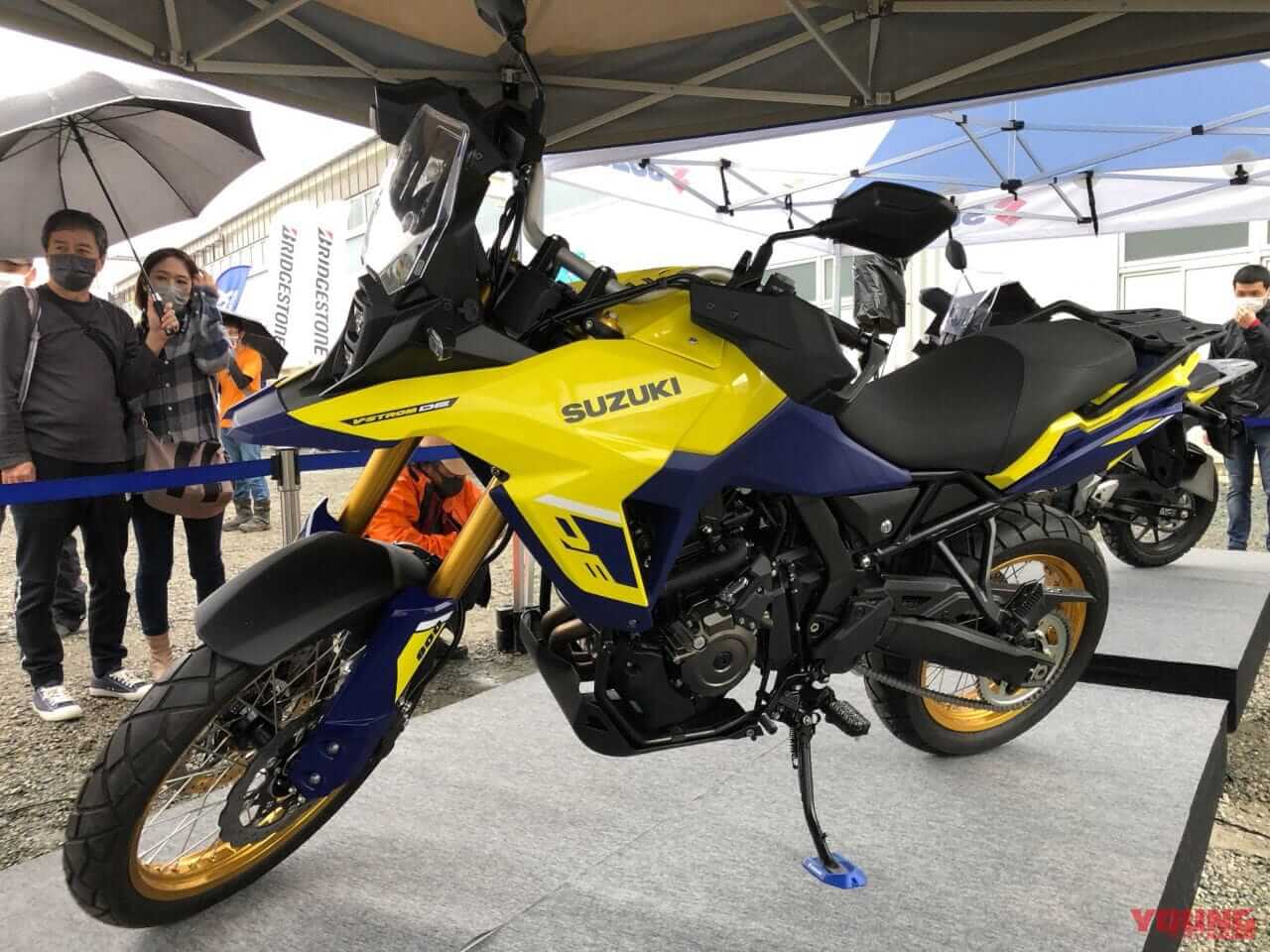 |【日本発売決定】スズキ「VストロームSX」「Vストローム800DE」「Vストローム1050DE」本社イベントでサプライズ!