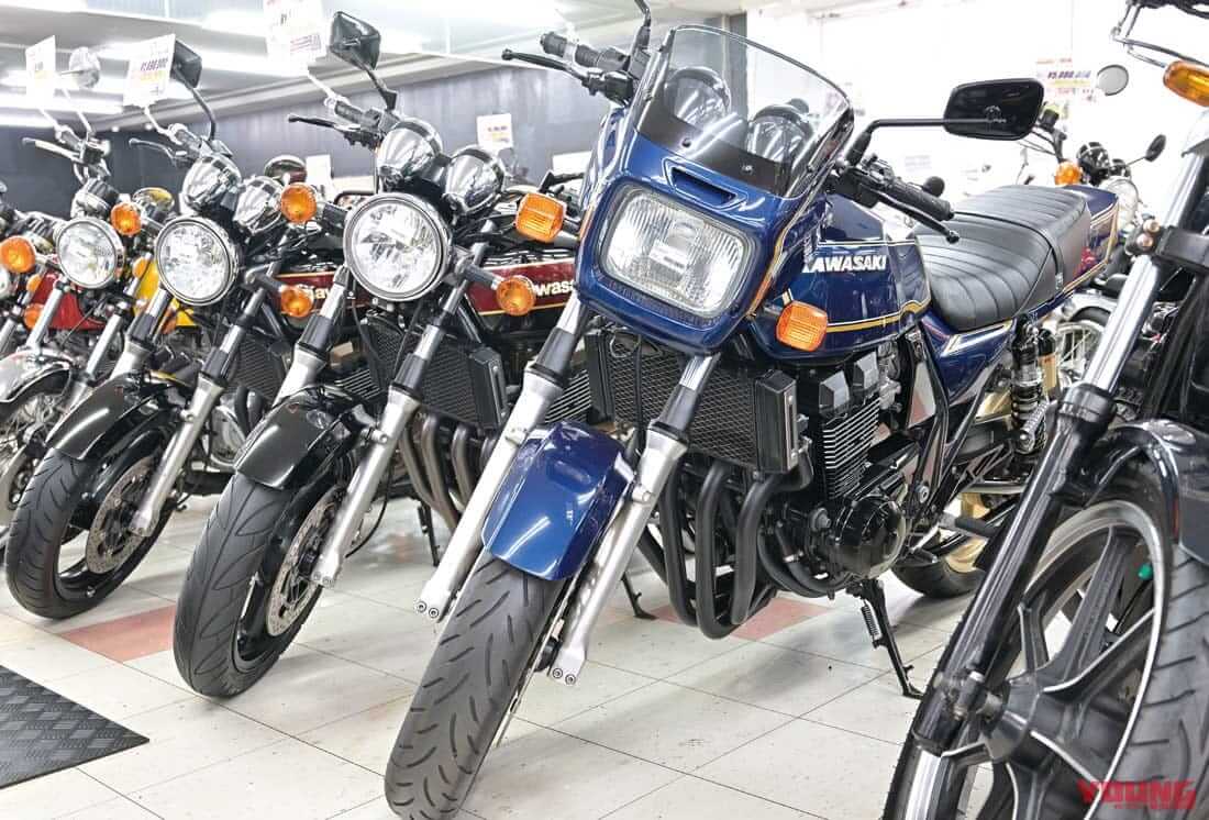 |400cc中古バイクは依然4気筒が大人気! 絶版車の宝庫で相場をチェック〈絶版中古車の新常識:中型編〉