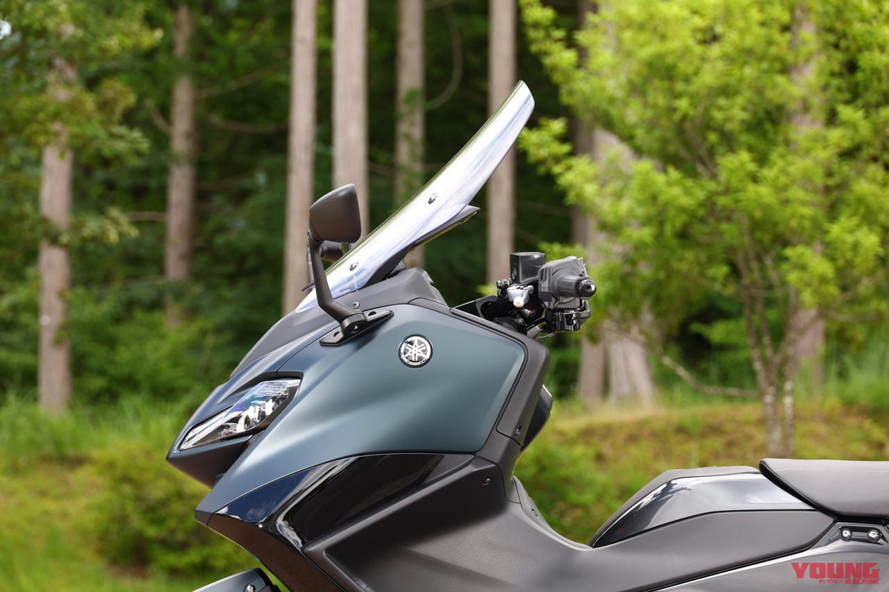 |ヤマハTMAX560 テックマックス 試乗インプレ【スタイル刷新&軽量ホイールで走行性能と利便性を底上げ】