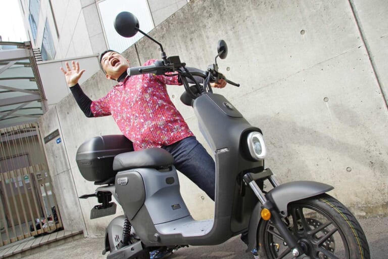 Segway B110S|セキュリティアラーム|セグウェイから電動バイク登場! B110S 試乗インプレッション【機能満載でスリム&コンパクト】