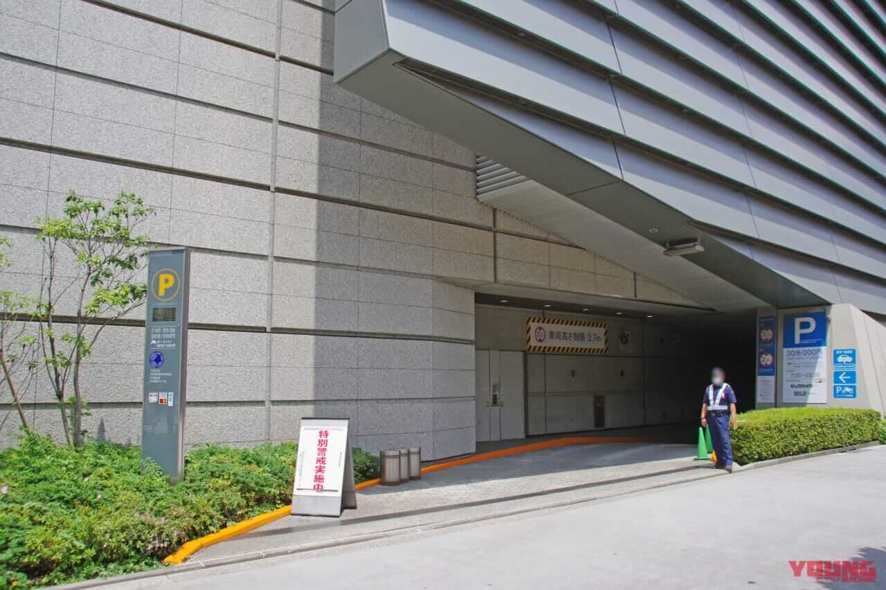 |都立の大規模複合施設・東京国際フォーラムにバイク駐輪場が新設【四輪スペースの二輪転用にはずみも】