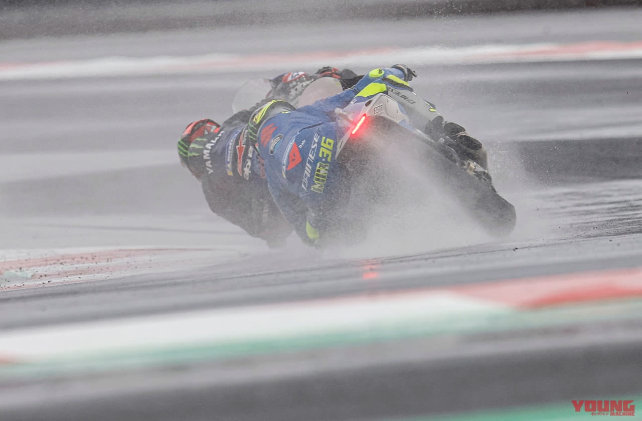 Q44:路面が濡れていても、レースではどうしてあんなにバイクを倒せるの?【30秒でわかる! バイクの疑問】