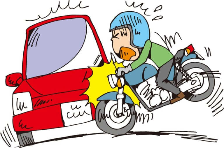 Q58：事故を起こしてしまった… まず何をする？【30秒でわかる! バイクの疑問】（21ページ目）