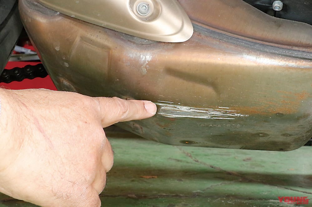 キズを発見|Q65:DIYデビューしたい! セルフメンテナンスの第一歩、何をすればいい?【30秒でわかる! バイクの疑問】