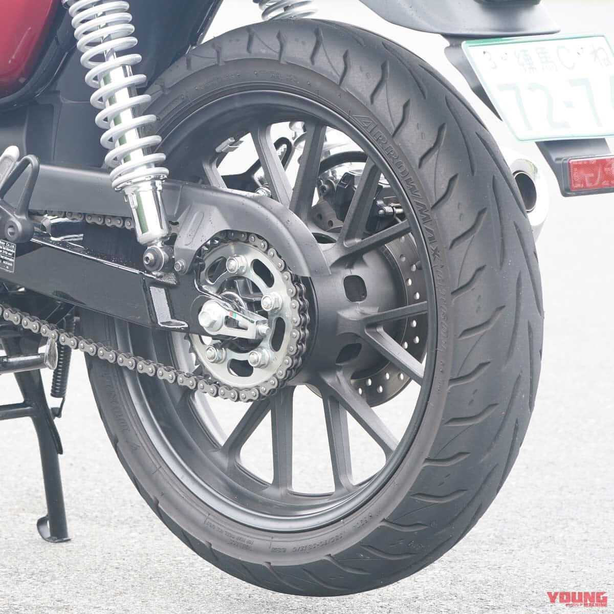 GB350のバイアスタイヤ|Q73:バイアス? ラジアル?? タイヤの種類の違いを教えて【30秒でわかる! バイクの疑問】