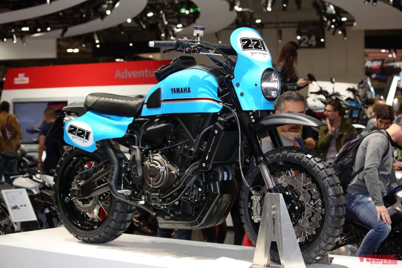 Garage221 XSR700 VIOLANTE|欧米でも絶版車風カスタムの波が! 海外ビルダーが手掛けるレトロフィット3選