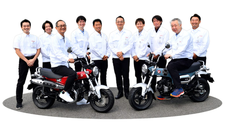 ホンダ ダックス125開発者インタビュー【全てはプレスフレームを実現するために】