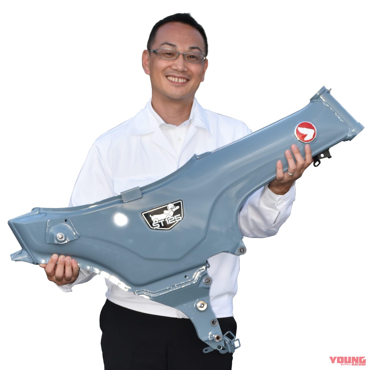 ホンダ ダックス125|ダックス125開発責任者 八木崇氏|ホンダ ダックス125開発者インタビュー【全てはプレスフレームを実現するために】