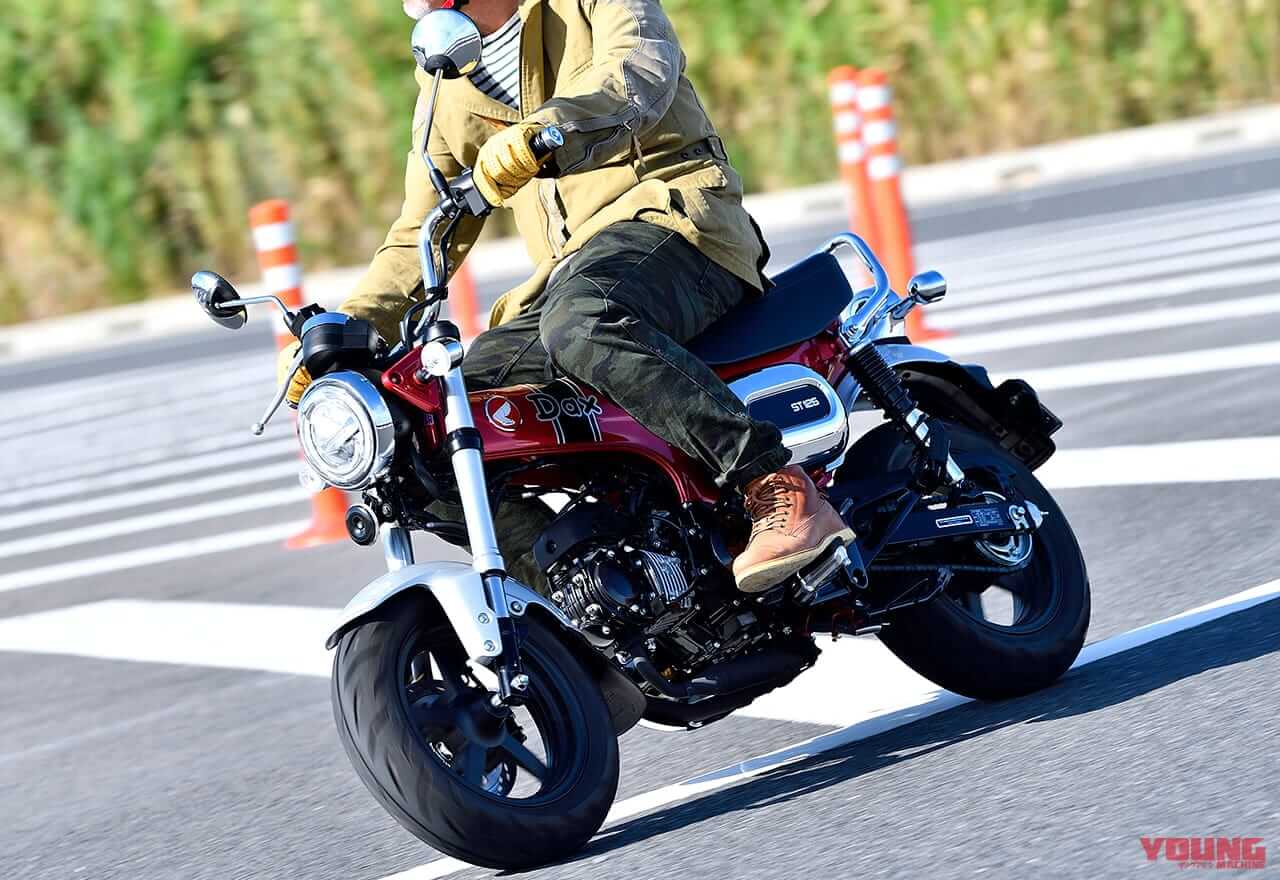 ダックス125|元バイク開発者が語る! ダックス&ホンダ125ccシリーズ 試乗インプレ【生産技術をはじめ 重心位置にも感心】