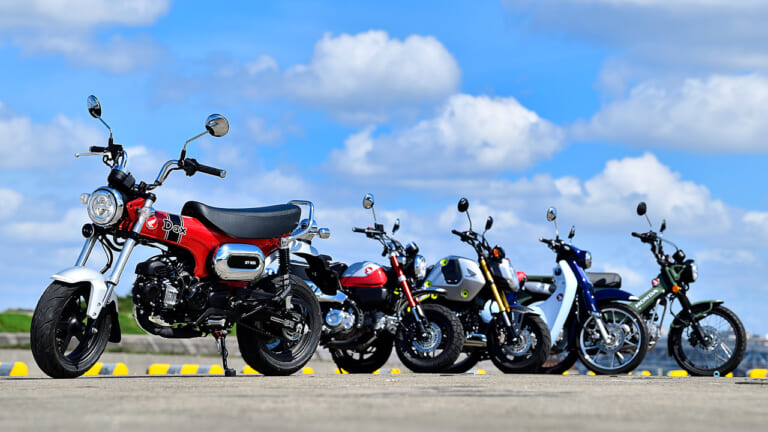 ホンダ 原付二種|元バイク開発者が語る! ダックス&ホンダ125ccシリーズ 試乗インプレ【生産技術をはじめ 重心位置にも感心】