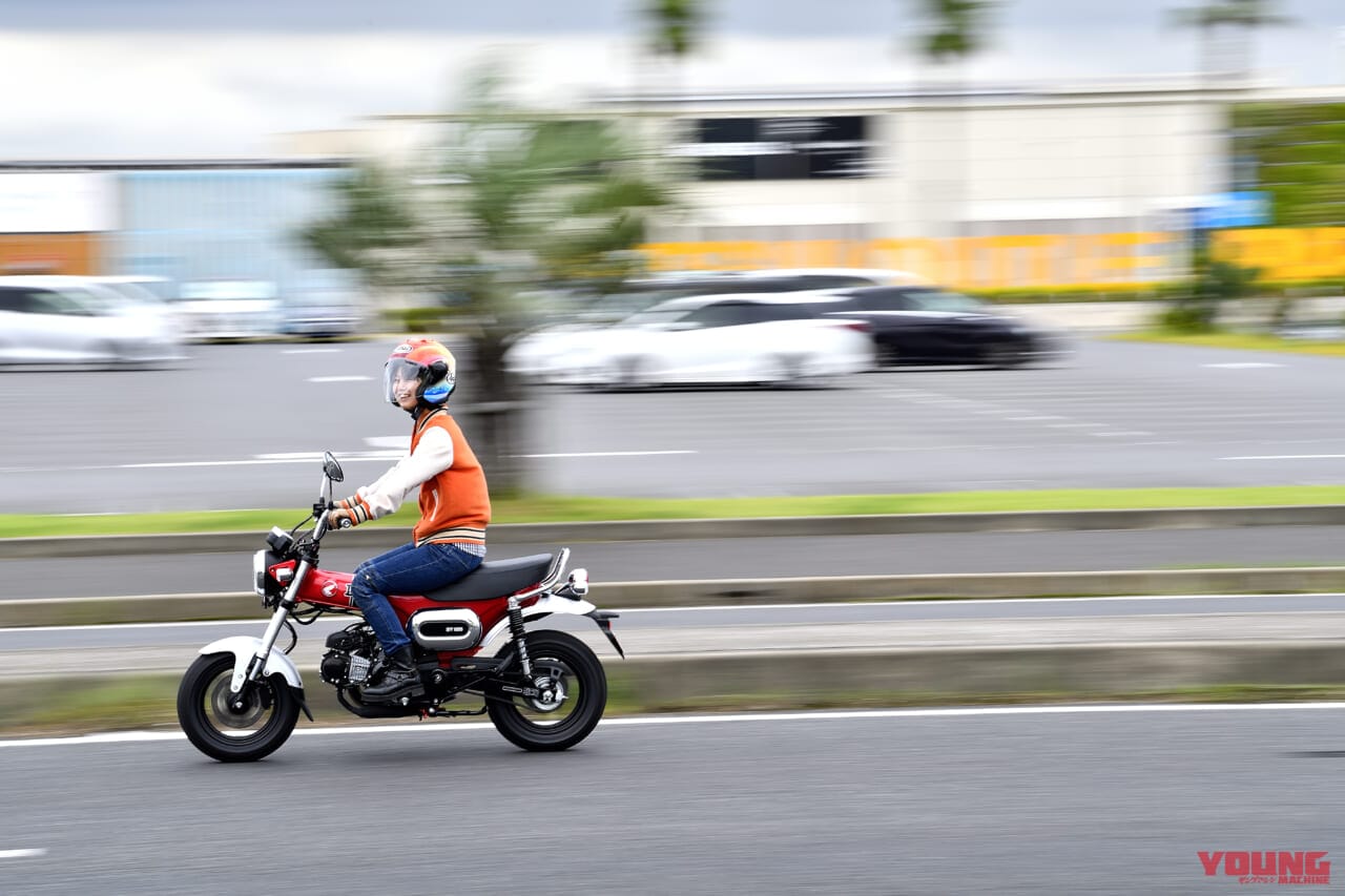 ホンダ ダックス125|女子目線のホンダ ダックス125:バイク声優 にゃんばちゃんの試乗ショートインプレ