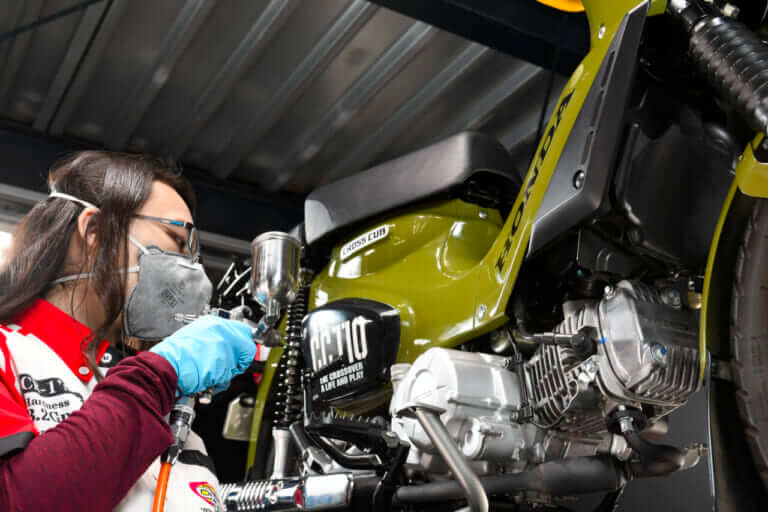 CR-1|ガラスコーティング|バイクのガラスコーティング・CR‐1は“被膜純度100%”で愛車の深い輝きをキープ!