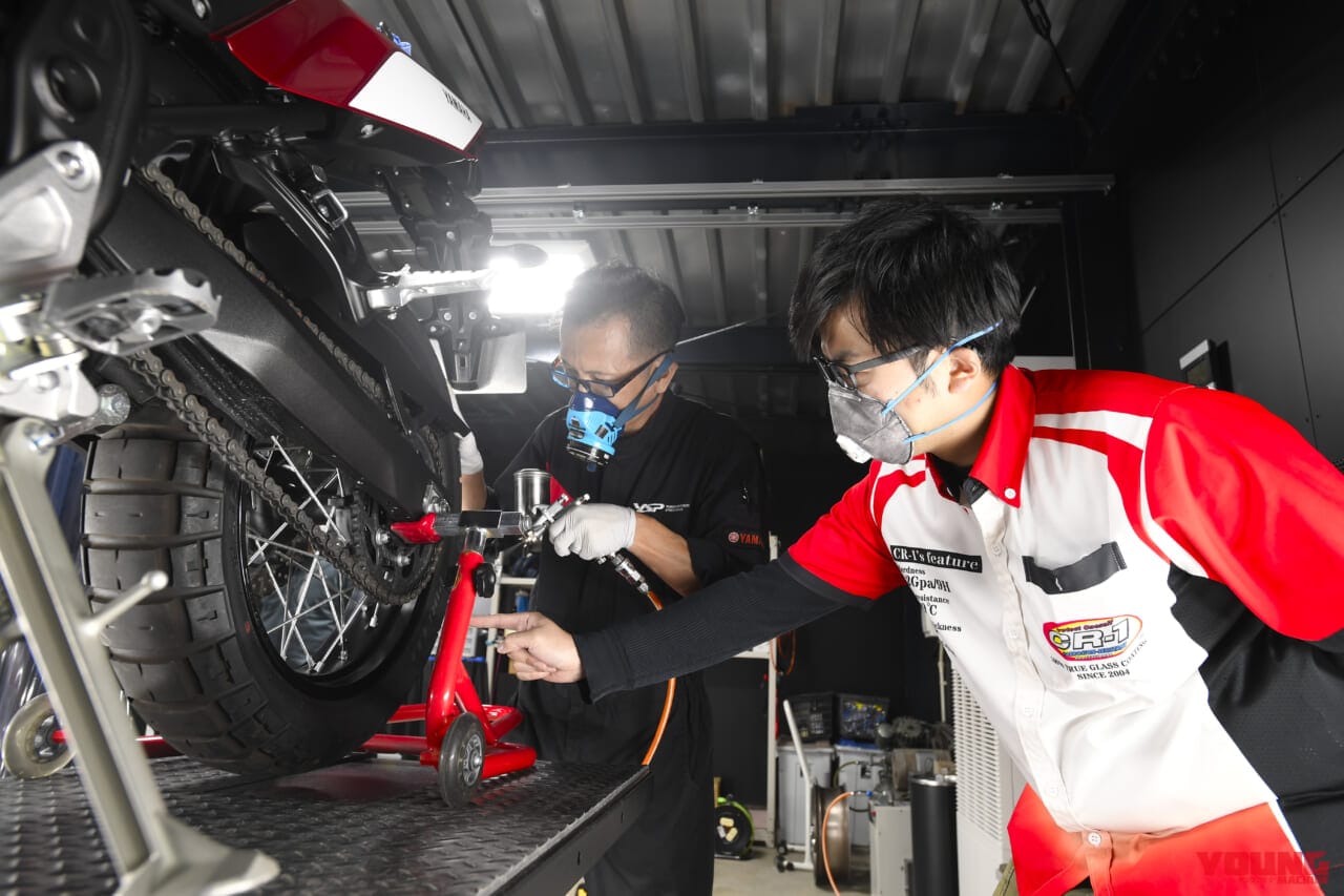 |バイクのガラスコーティング・CR‐1は“被膜純度100%”で愛車の深い輝きをキープ!