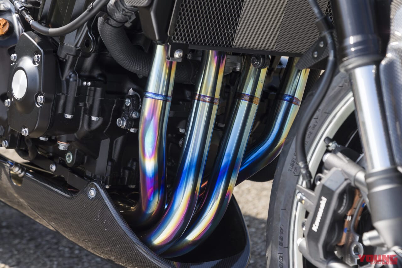 |’23 Z900RSに適合したストライカーのカスタムパーツ群【8BL対応マフラーも開発中】