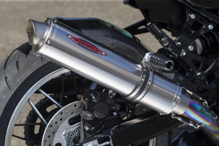 ストライカーZ900RS|’23 Z900RSに適合したストライカーのカスタムパーツ群【8BL対応マフラーも開発中】