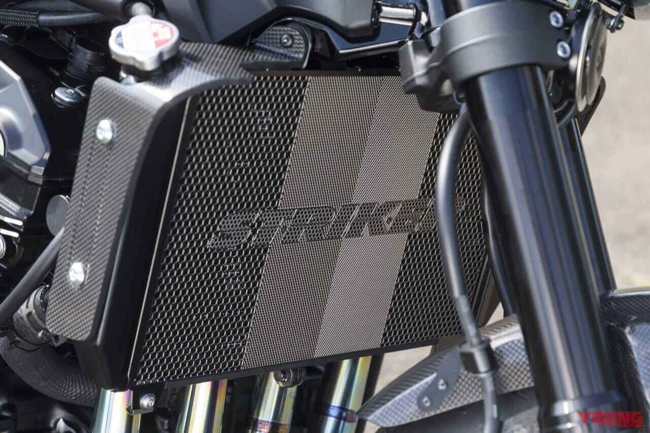 |’23 Z900RSに適合したストライカーのカスタムパーツ群【8BL対応マフラーも開発中】