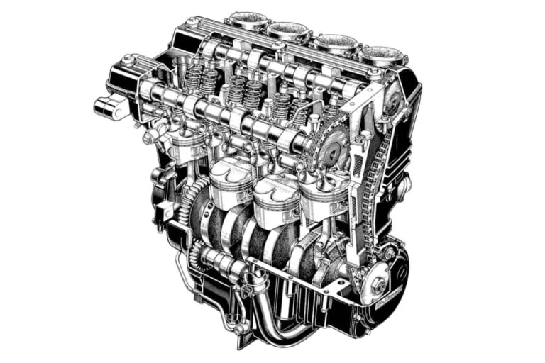カワサキ GPX900R|エンジン|「トップガンにも登場」ニンジャの始祖となった長寿バイク:1984カワサキGPz900R【あの素晴らしい名車をもう一度】