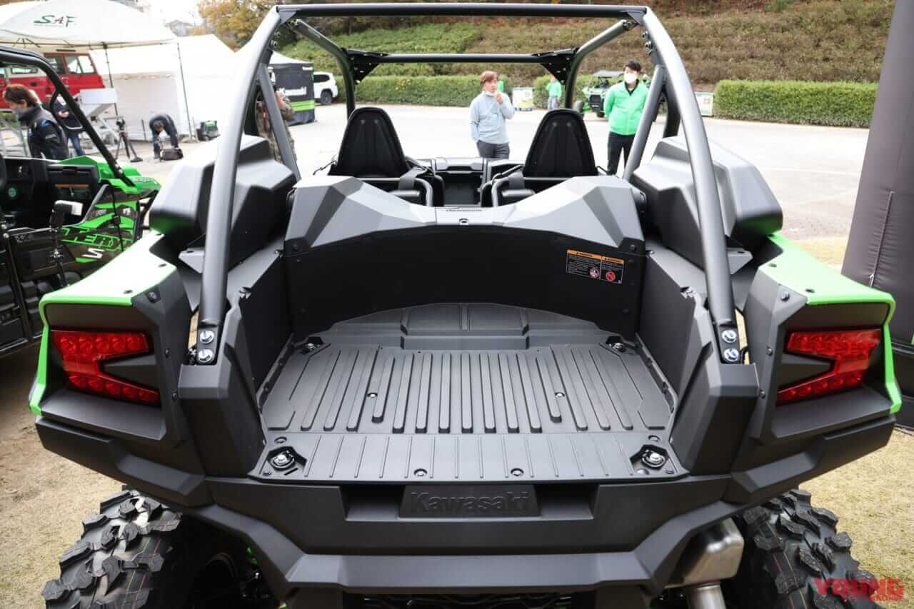 カワサキ|オフロード4輪|テリックス|KRX1000|【試乗速報】ヌルヌル&ヒタヒタ! カワサキのオフロード4輪「テリックス/ミュール」は、サスペンションの動きがヤバい乗り物だ!!