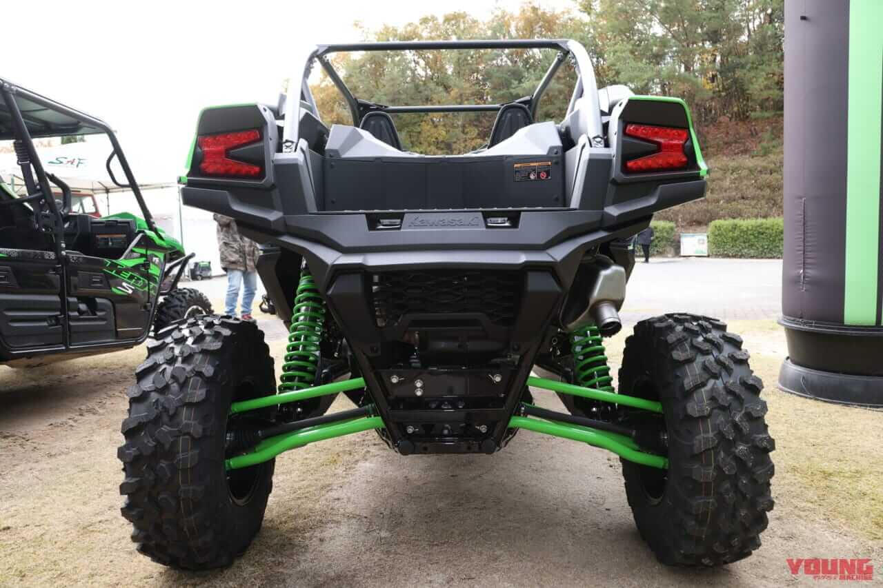 カワサキ|オフロード4輪|テリックス|KRX1000|【試乗速報】ヌルヌル&ヒタヒタ! カワサキのオフロード4輪「テリックス/ミュール」は、サスペンションの動きがヤバい乗り物だ!!