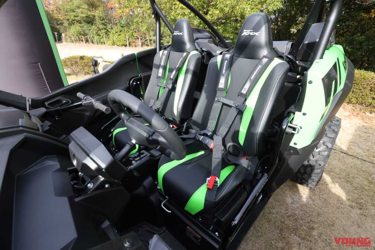 カワサキ|オフロード4輪|テリックス|KRX1000|【試乗速報】ヌルヌル&ヒタヒタ! カワサキのオフロード4輪「テリックス/ミュール」は、サスペンションの動きがヤバい乗り物だ!!