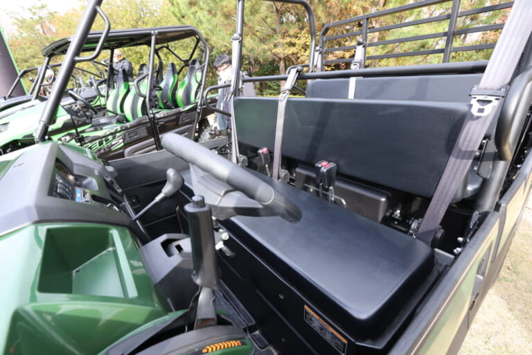 カワサキ|オフロード4輪|ミュール|PRO-FXT EPS|【試乗速報】ヌルヌル&ヒタヒタ! カワサキのオフロード4輪「テリックス/ミュール」は、サスペンションの動きがヤバい乗り物だ!!