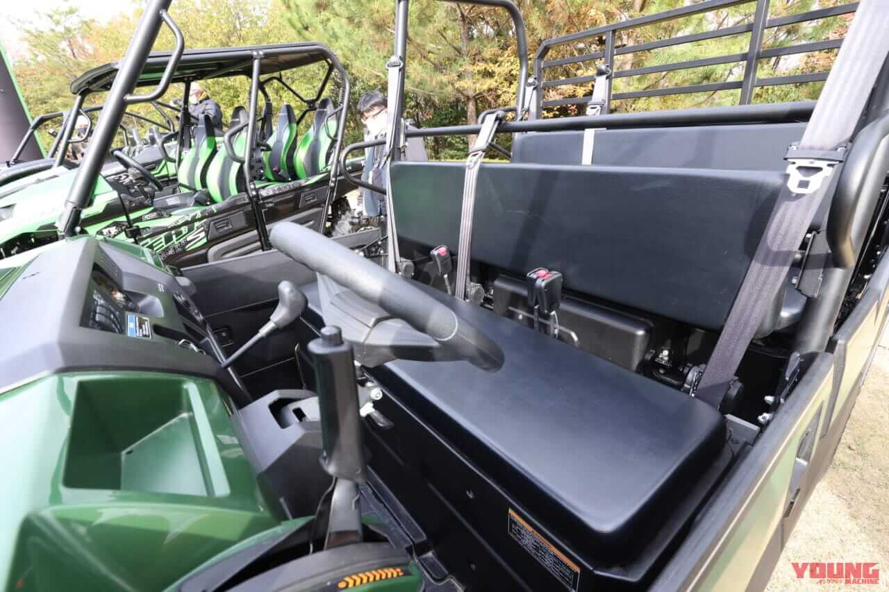 カワサキ|オフロード4輪|ミュール|PRO-FXT EPS|【試乗速報】ヌルヌル&ヒタヒタ! カワサキのオフロード4輪「テリックス/ミュール」は、サスペンションの動きがヤバい乗り物だ!!