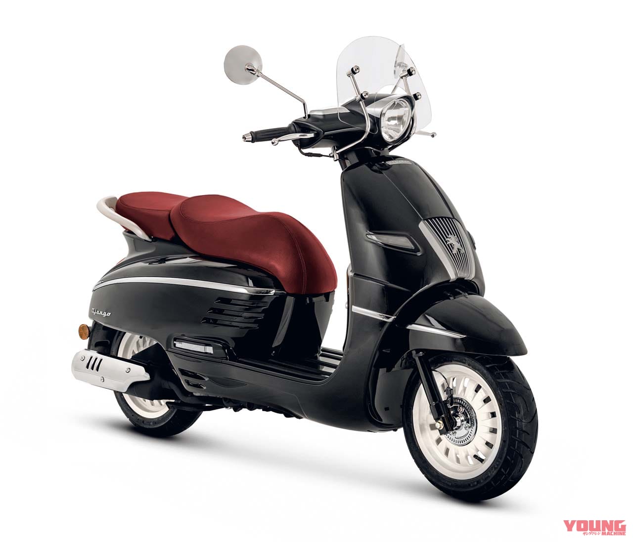 |40台限定! プジョーの特別仕様車「ジャンゴ 125/150 ABSボルドーエディション」が登場