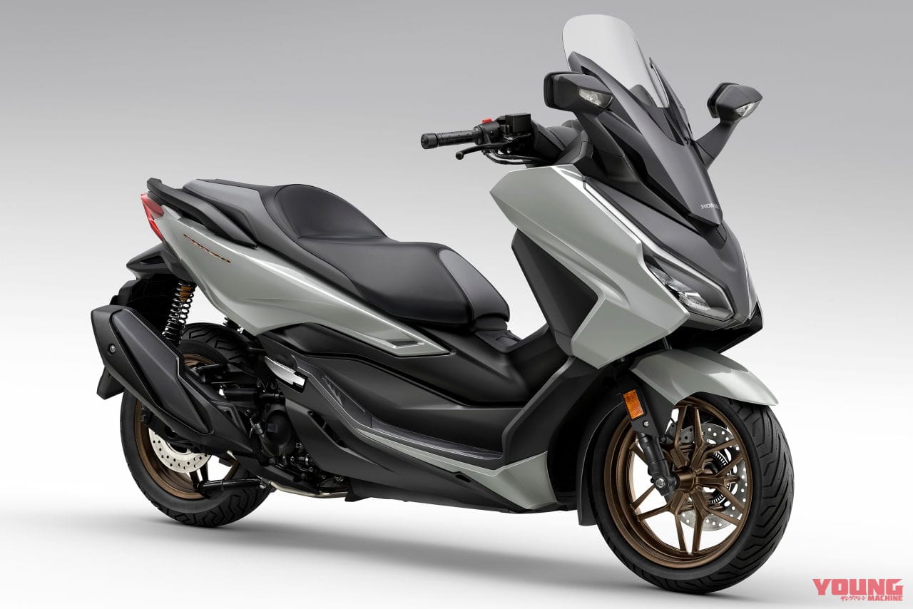 2024 HONDA FORZA|パールスモーキーグレー|ホンダ フォルツァ〈いま国内で買える新型バイクカタログ|軽二輪(250-126cc)〉