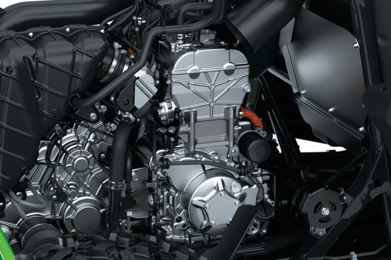 カワサキ|オフロード4輪|テリックス|KRX1000|【試乗速報】ヌルヌル&ヒタヒタ! カワサキのオフロード4輪「テリックス/ミュール」は、サスペンションの動きがヤバい乗り物だ!!