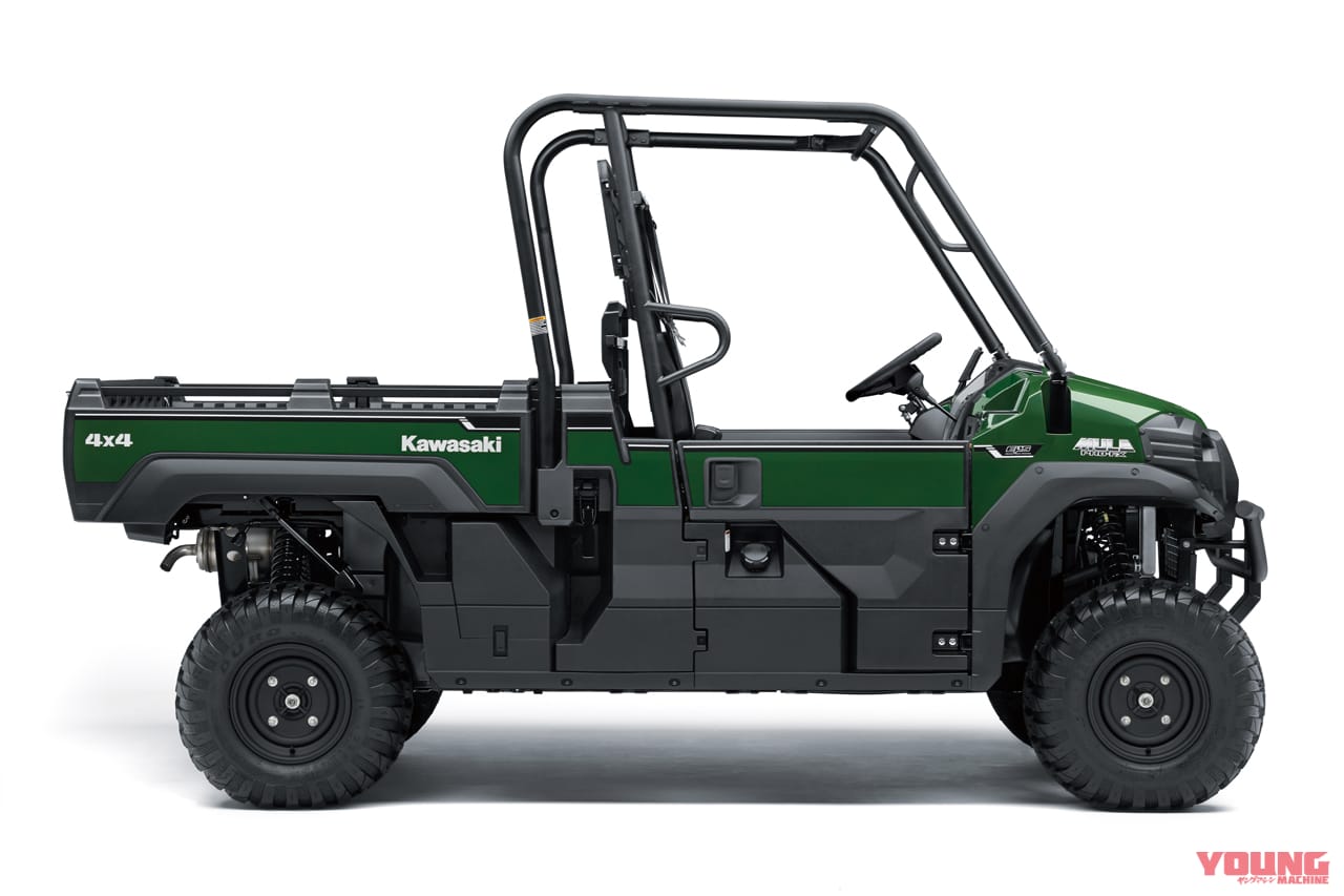 |【試乗速報】ヌルヌル&ヒタヒタ! カワサキのオフロード4輪「テリックス/ミュール」は、サスペンションの動きがヤバい乗り物だ!!