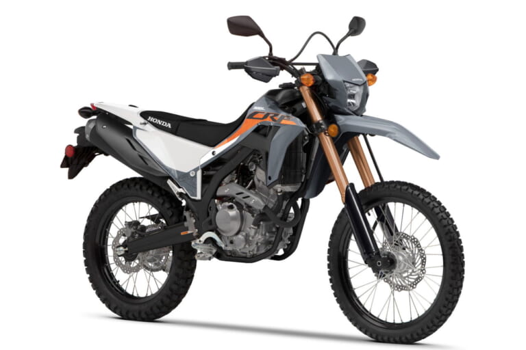 ホンダ|CRF300L|欧州仕様|2023年モデル|ホンダ、2023年はグレー推し? 「CRF300L/ラリー」の新年度モデルはナックルガード標準装備【海外】