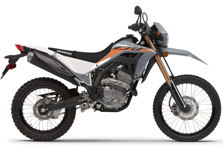 ホンダ|CRF300L|欧州仕様|2023年モデル|ホンダ、2023年はグレー推し? 「CRF300L/ラリー」の新年度モデルはナックルガード標準装備【海外】