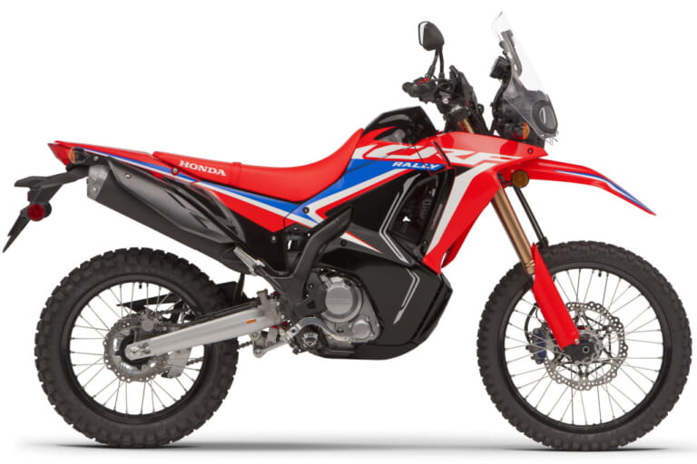 ホンダ|CRF300L|欧州仕様|2023年モデル|ホンダ、2023年はグレー推し? 「CRF300L/ラリー」の新年度モデルはナックルガード標準装備【海外】