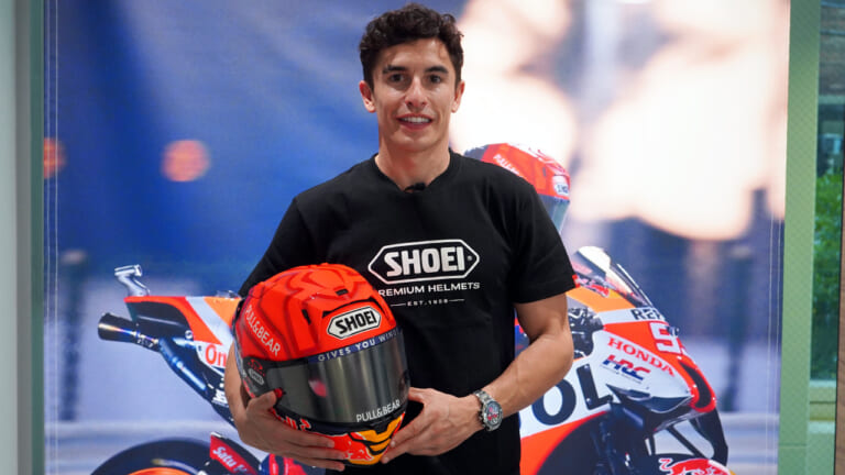 マルク・マルケスが語る【SHOEI、ホンダ、レース、日常、怪我、フィジカル、2023年のこと】