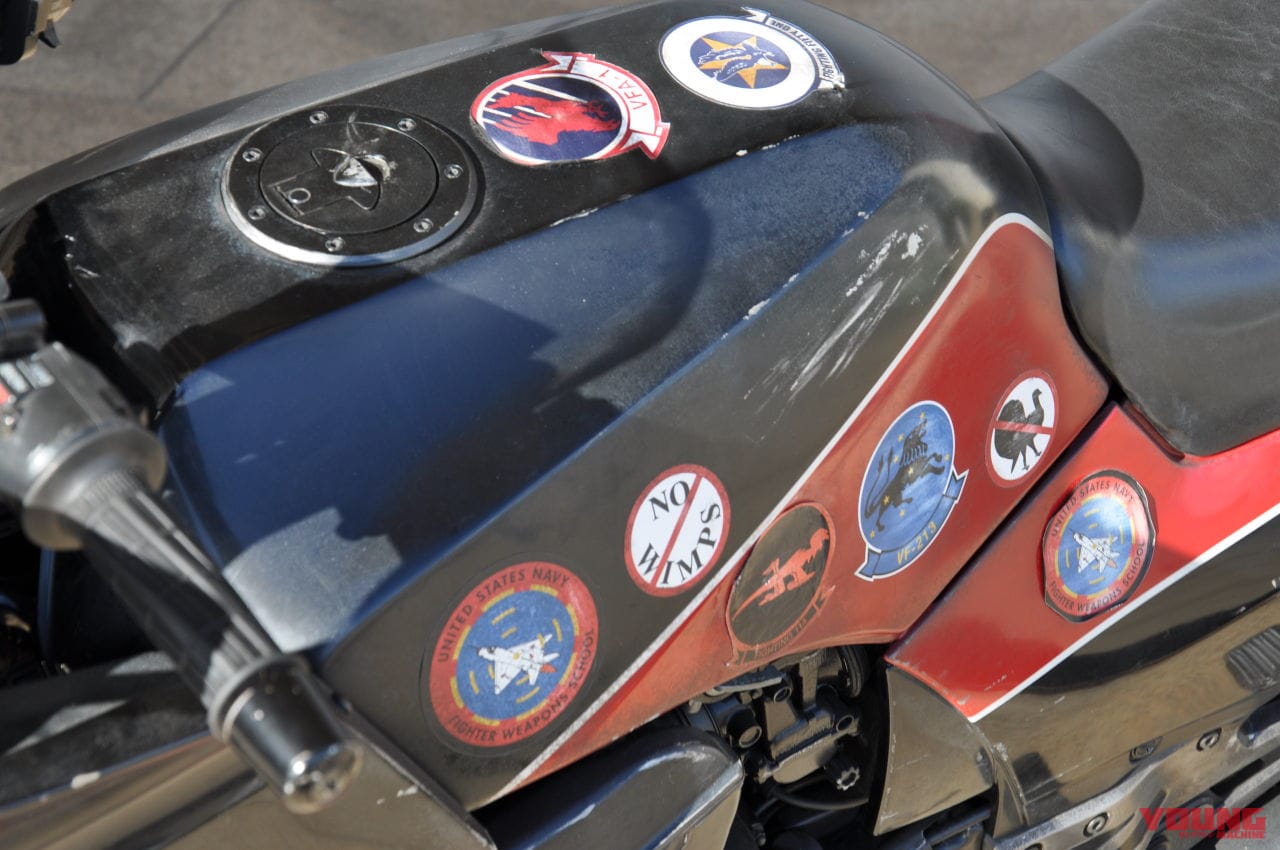 |トップガン「GPZ900R」は転倒歴があった!? エイジング処理だけじゃない傷やヤレ感の再現がハンパない!