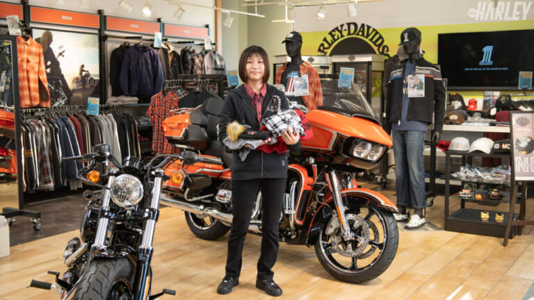 車両はもちろん、アパレルも積極的に販売する名物女子のいるショップ〈厳選ショップガイド｜ハーレーダビッドソン豊橋〉