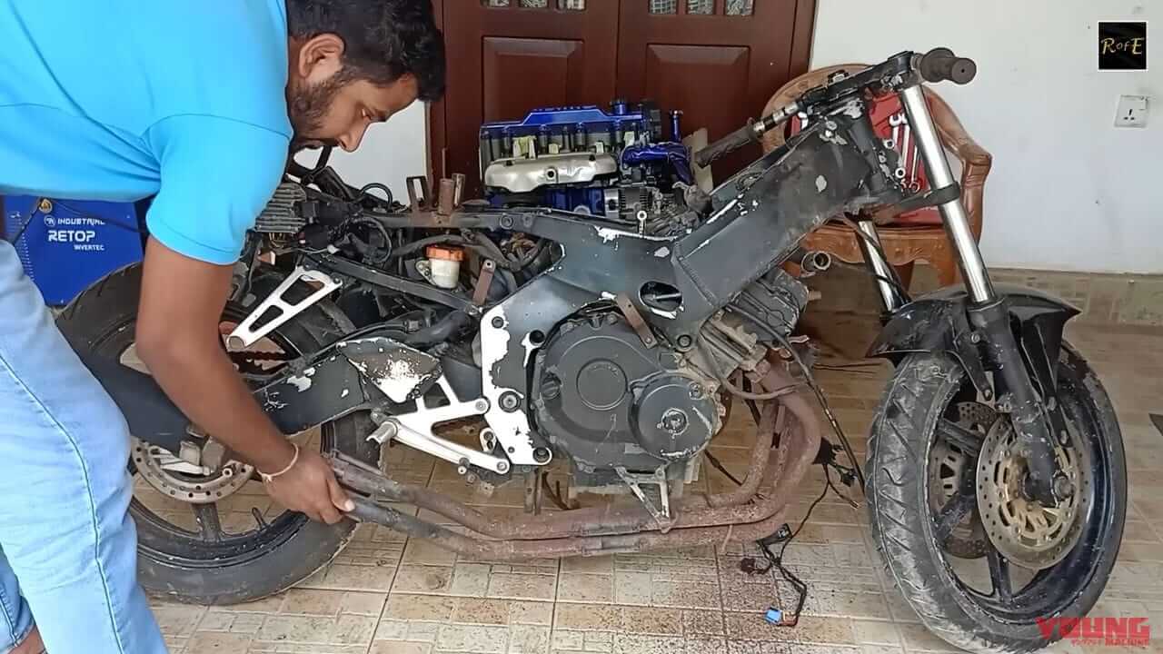 CBR250RR|オーバーホール|34年前のホンダ「CBR250RR」をボロボロの状態から復元! 4気筒250ccの金字塔・MC22が蘇る