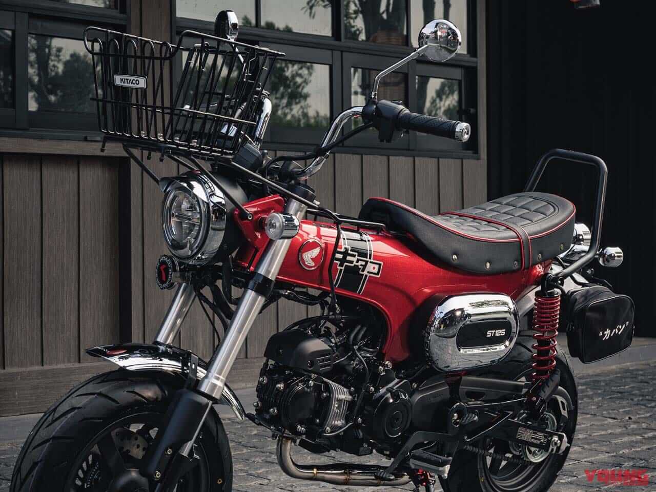 ダックス125「ニッポン バイブス スペシャルエディション」登場! キタコ謹製アイテムと“和”の融合【タイ】