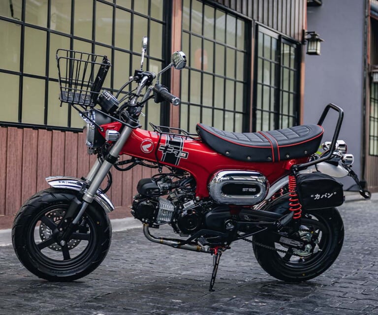 ダックス ニッポン バイブス スペシャル エディション|ダックス125「ニッポン バイブス スペシャルエディション」登場! キタコ謹製アイテムと“和”の融合【タイ】