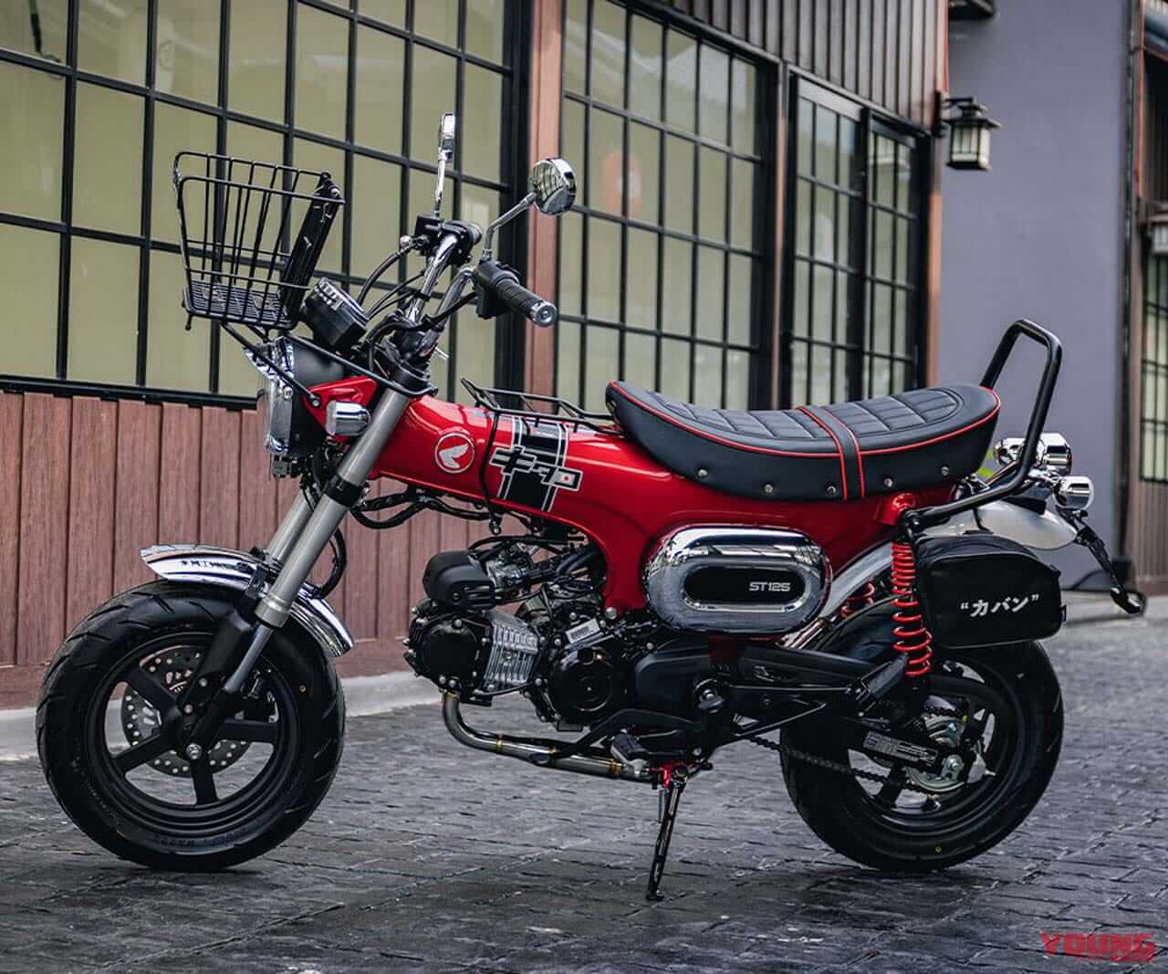 ダックス ニッポン バイブス スペシャル エディション|ダックス125「ニッポン バイブス スペシャルエディション」登場! キタコ謹製アイテムと“和”の融合【タイ】