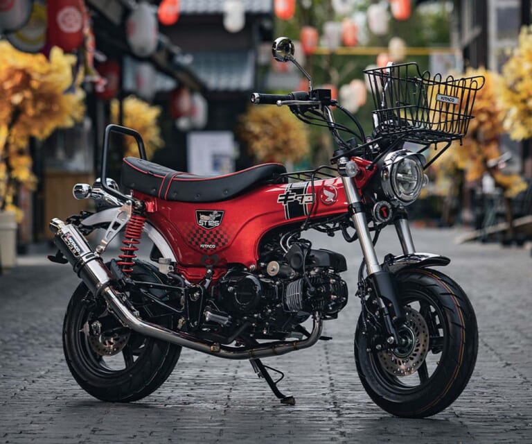 ダックス ニッポン バイブス スペシャル エディション|ダックス125「ニッポン バイブス スペシャルエディション」登場! キタコ謹製アイテムと“和”の融合【タイ】