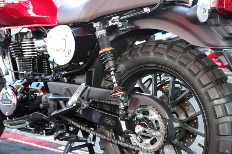 オーヴァーレーシングプロジェクツ|GB350|カスタム|GB350スクランブラー、これにて完成?! 鈴鹿で見つけたGB350カスタム【オーヴァーレーシング編】