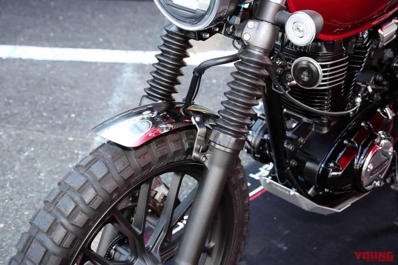 |GB350スクランブラー、これにて完成?! 鈴鹿で見つけたGB350カスタム【オーヴァーレーシング編】