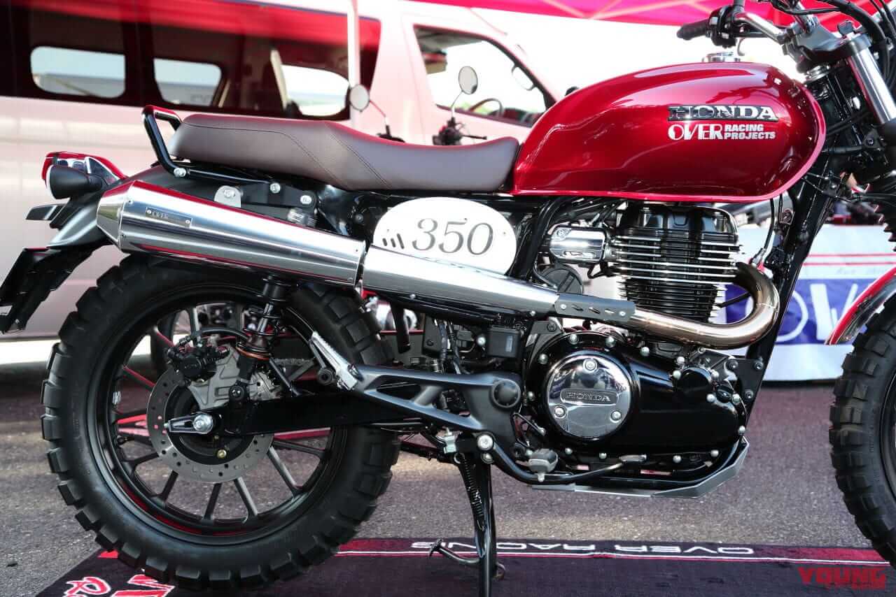 オーヴァーレーシングプロジェクツ|GB350|カスタム|GB350スクランブラー、これにて完成?! 鈴鹿で見つけたGB350カスタム【オーヴァーレーシング編】