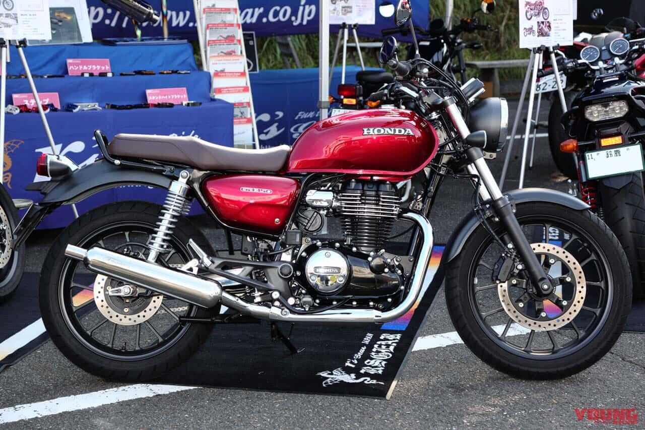 |ロングストローク単気筒の理想形かも! 鈴鹿で見つけたGB350カスタム【アールズギア編】