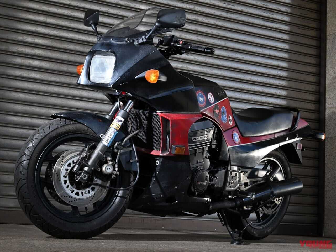 |トップガン「GPZ900R」は転倒歴があった!? エイジング処理だけじゃない傷やヤレ感の再現がハンパない!