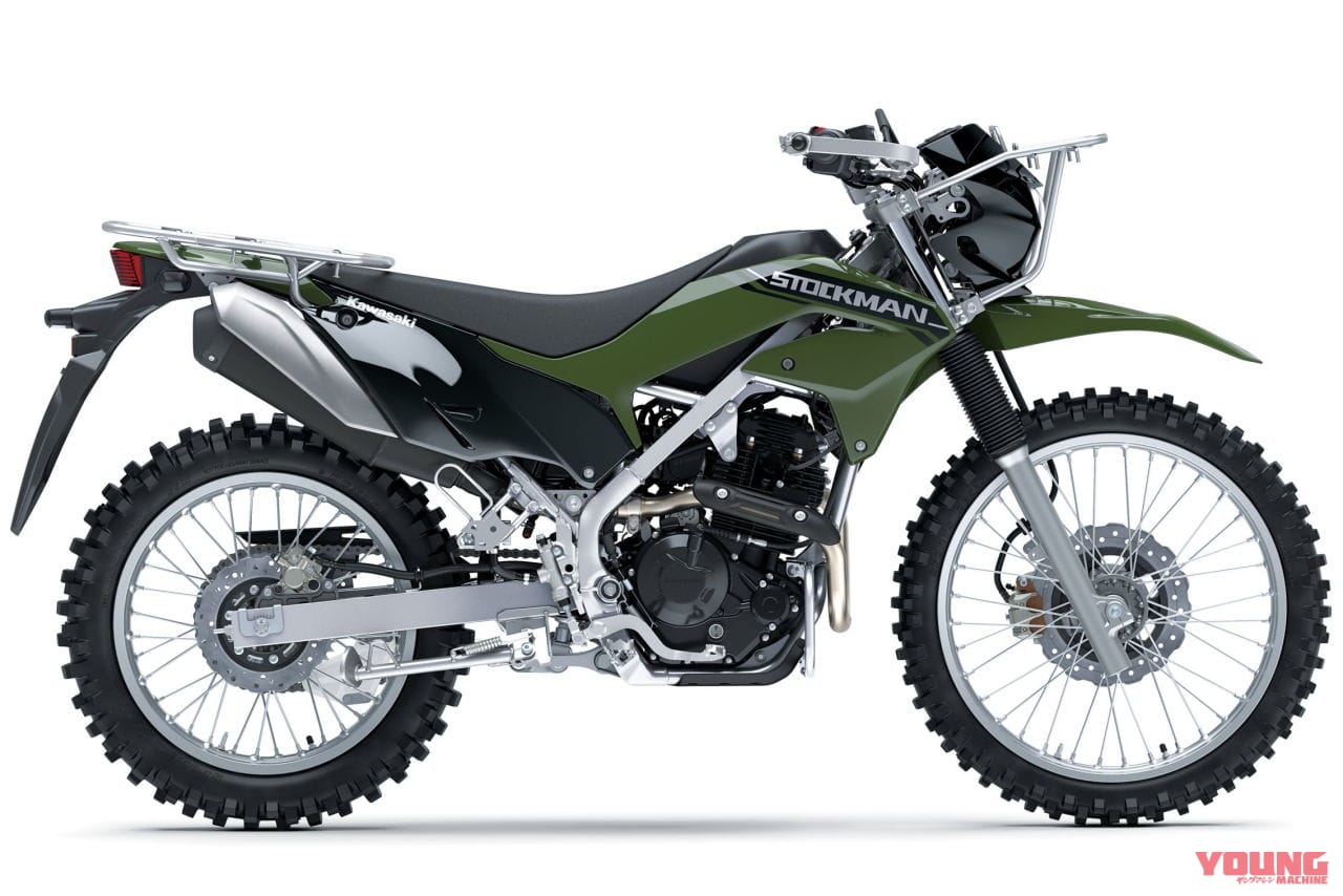 |働く4スト! カワサキKLXベースの「ストックマン」がインドネシアで登場、タフな造りが魅力
