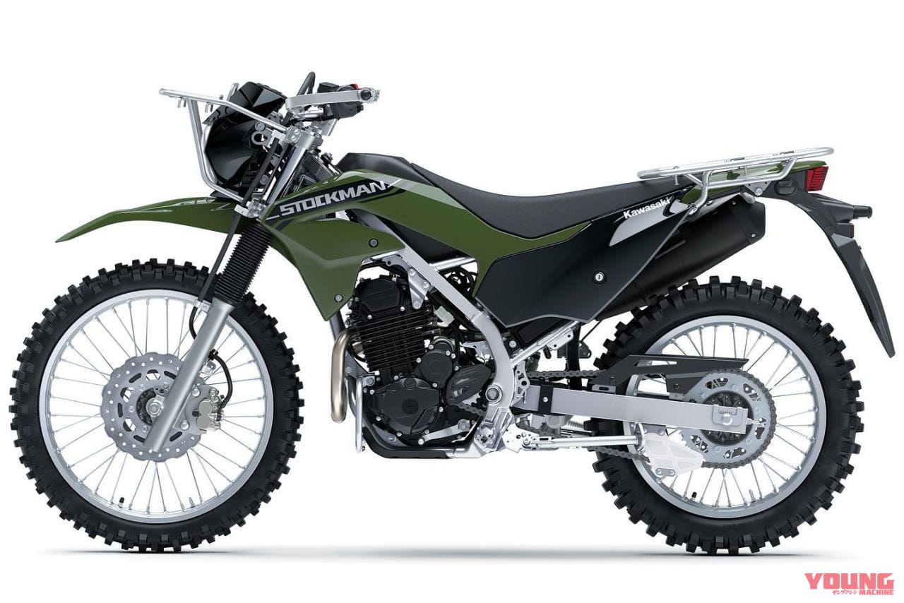 |働く4スト! カワサキKLXベースの「ストックマン」がインドネシアで登場、タフな造りが魅力