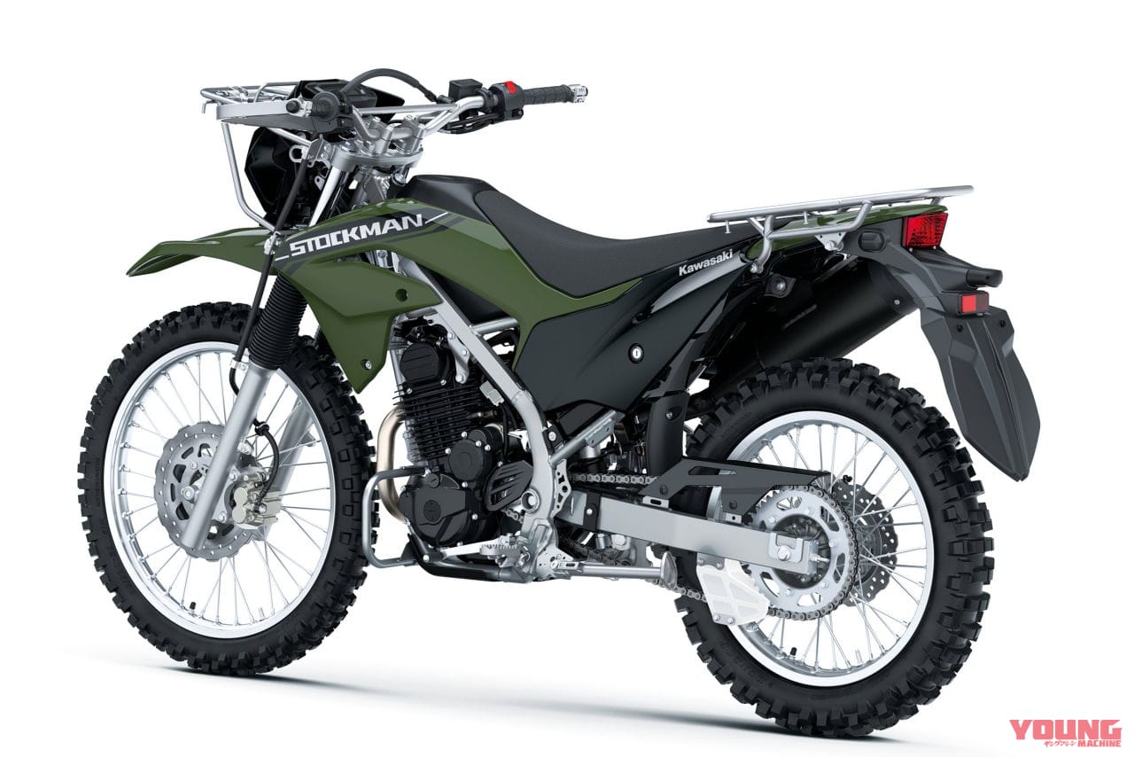 |働く4スト! カワサキKLXベースの「ストックマン」がインドネシアで登場、タフな造りが魅力